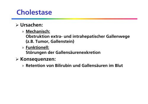 Ikterus - Institut für Klinische Chemie - UniversitätsSpital Zürich