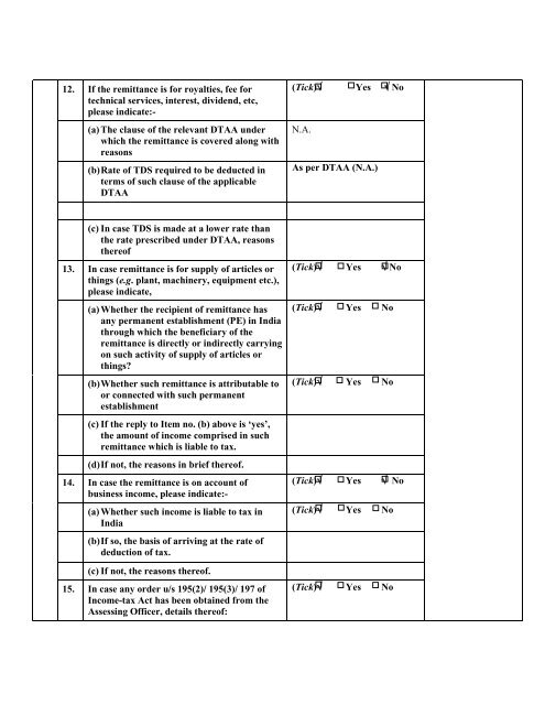 Fema Forms CA. Anshuman Chaturvedi 23June 12