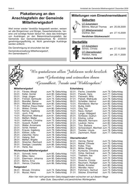 Amtsblatt Dezember - Mittelherwigsdorf