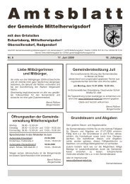 Mhd. Amtsblatt - Mittelherwigsdorf