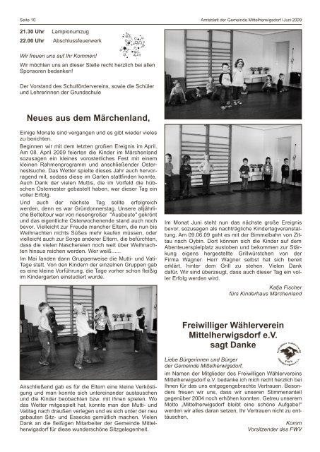 Mhd. Amtsblatt - Mittelherwigsdorf