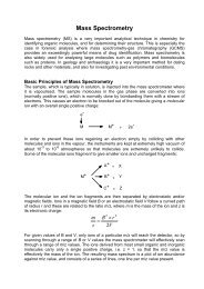 Mass Spectrometry