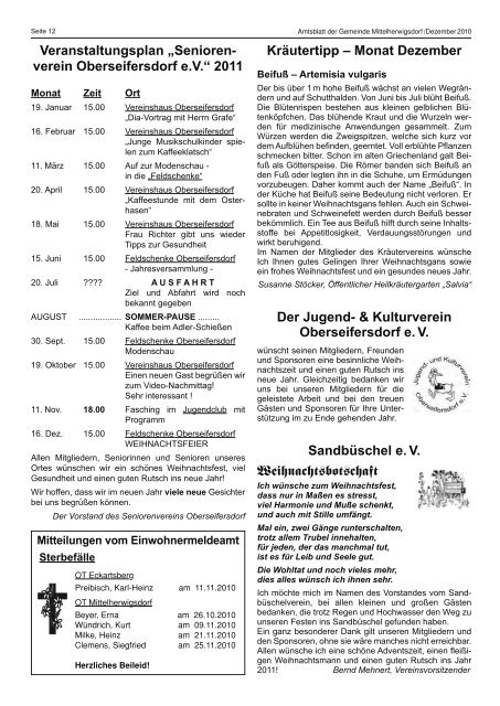 Amtsblatt Dezember - Mittelherwigsdorf