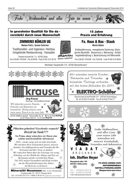 Amtsblatt Dezember - Mittelherwigsdorf