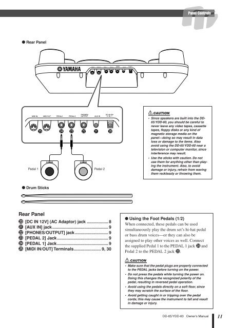 DD-65/YDD-60 Owner's Manual - zZounds.com