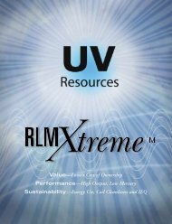 RLMXtreme UV Light submittal - Dectron International, Inc.