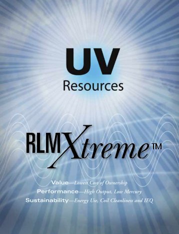RLMXtreme UV Light submittal - Dectron International, Inc.