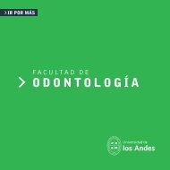 ODONTOLOGÍA - Universidad de los Andes - Admisión