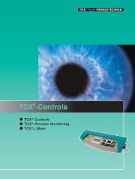 TOXÂ®-Controls - TOX PRESSOTECHNIK USA