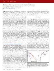 Pore Pressure Prediction TLE Nov 2012 Swarbrick - Ikon Science