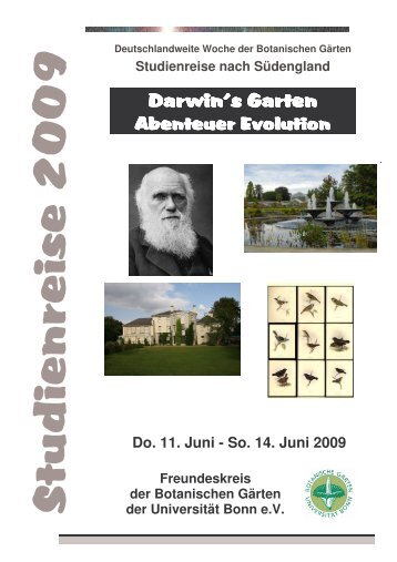 Handout zur Darwin-Reise - Freundeskreis Botanische GÃ¤rten Bonn ...