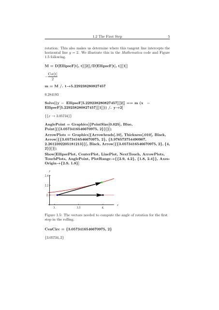 Principles of Linear Algebra With MathematicaÂ® Rolling an Ellipse ...