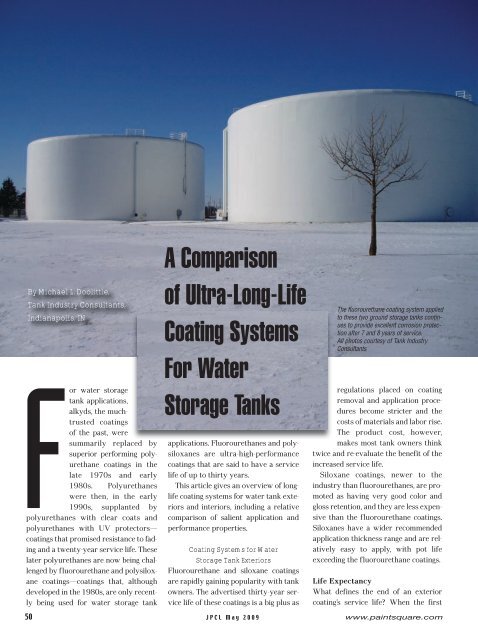 A Comparison of Ultra-Long-Life Coating Systems For ... - PaintSquare