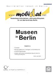 Museen in Berlin - Mobidat.net