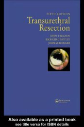 transurethral resection - British Association of Urological Surgeons