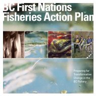 BC First Nations Fisheries Action Plan - from The First Nations Summit