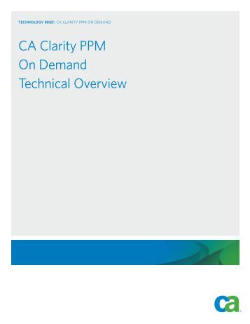 What is a brief overview of Clarity PPM?