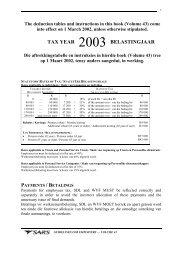 SARS Employee Tax Deductions Guidelines - Workinfo.com
