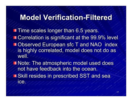 North Atlantic Oscillation Presentation