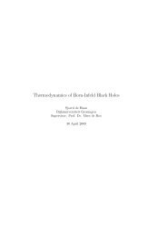 Thermodynamics of Born-Infeld Black Holes - Theoretical High ...