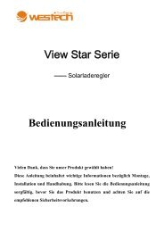 View Star Serie Bedienungsanleitung - Solarzellen-Shop.de