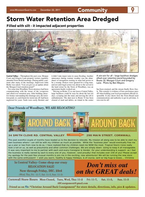 view the December 22, 2011 issue as a PDF. - Woodbury Gazette