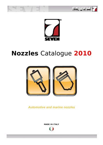 Nozzle Catalogue - SEVEN DIESEL SpA