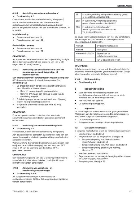 Automatismo para puerta corredera LineaMatic - HÃ¶rmann