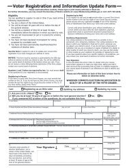 Ohio Voter Registration Form - Long Distance Voter