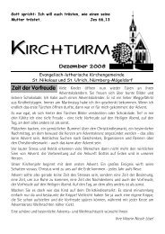 Dezember 2008 - Ev: Kirchengemeinde Nürnberg-Mögeldorf