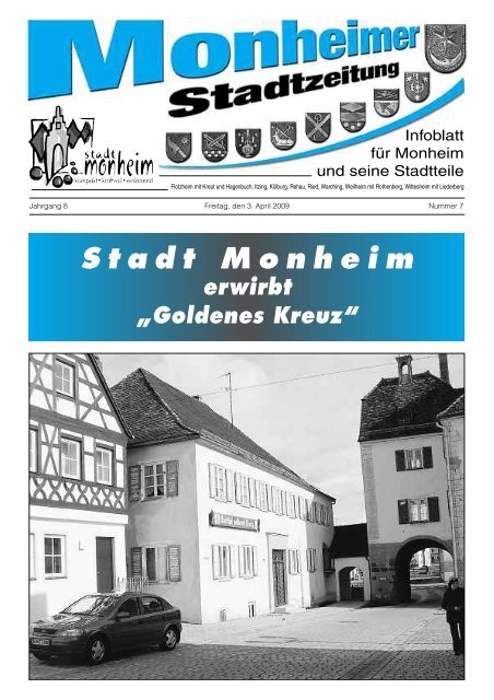 Monheimer Stadtzeitung - Stadt Monheim