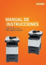 InstruccIones Manual de - Utax
