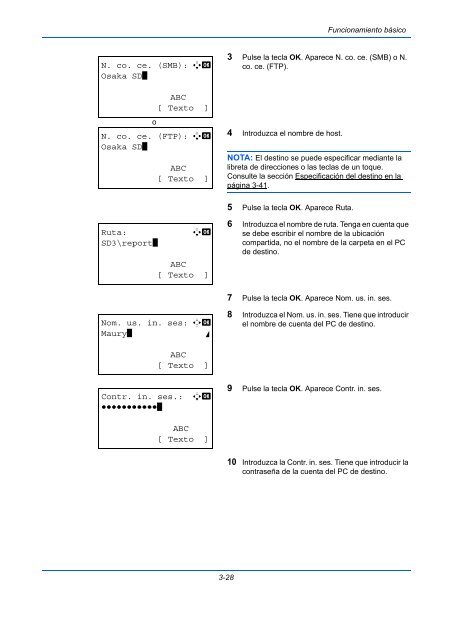 InstruccIones Manual de - Utax