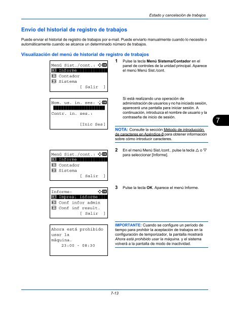 InstruccIones Manual de - Utax