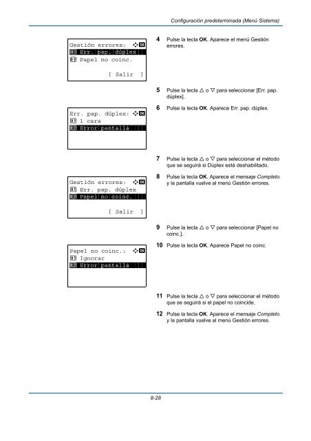 InstruccIones Manual de - Utax