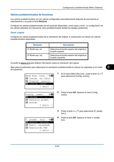 InstruccIones Manual de - Utax