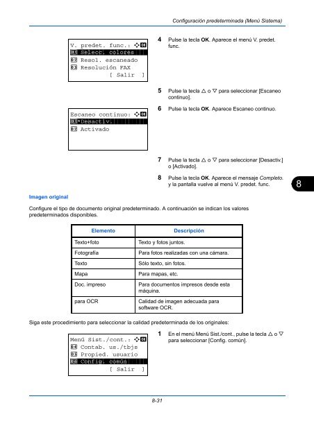 InstruccIones Manual de - Utax