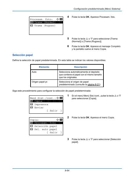 InstruccIones Manual de - Utax