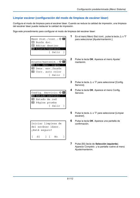 InstruccIones Manual de - Utax