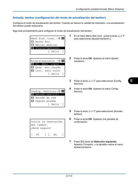 InstruccIones Manual de - Utax