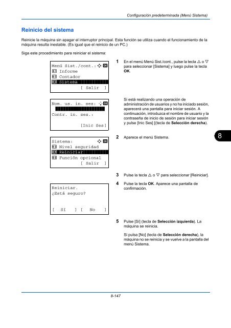 InstruccIones Manual de - Utax