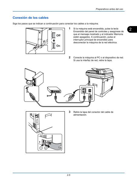 InstruccIones Manual de - Utax