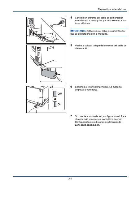 InstruccIones Manual de - Utax