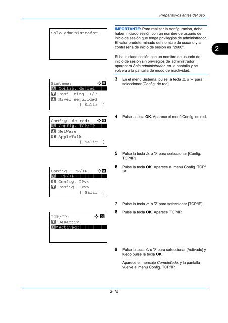 InstruccIones Manual de - Utax