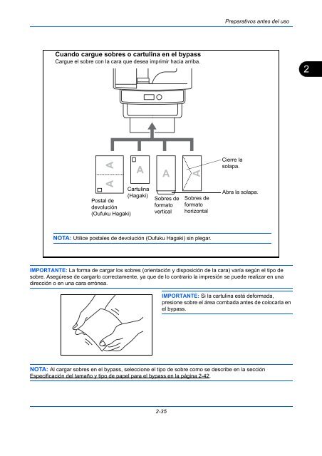 InstruccIones Manual de - Utax