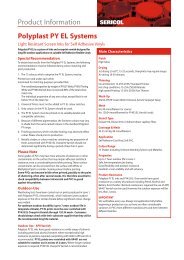 Polyplast PY EL Systems Product Information - Graphic Center