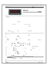 EVK 214 多功能型四输出数显温度控制器