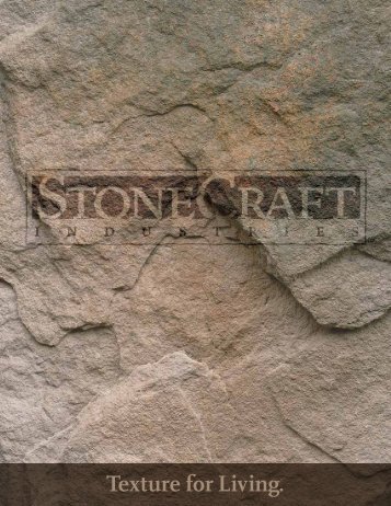 StoneCraft Brochure - Huttig Building Products