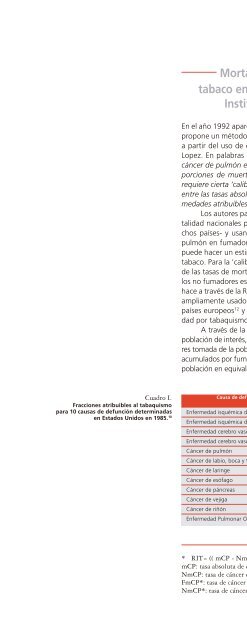 Tendencias y factores asociados al consumo de tabaco en los ...