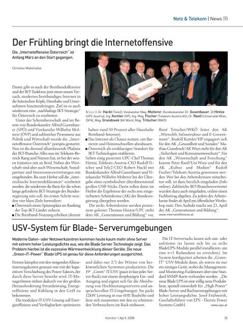 Die komplette MONITOR-Ausgabe 4/2008 können Sie